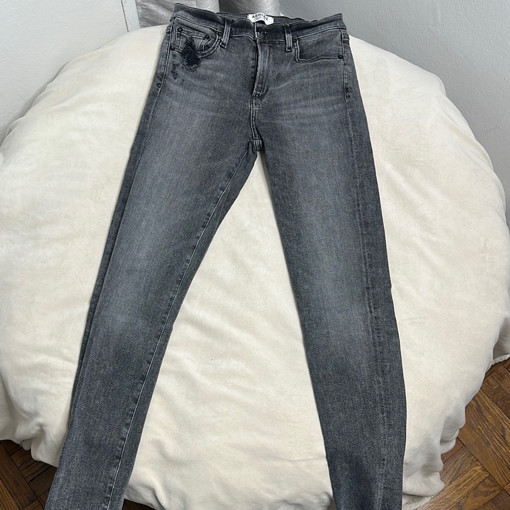 Agolde Gray Skinny Jeans Modern Fit